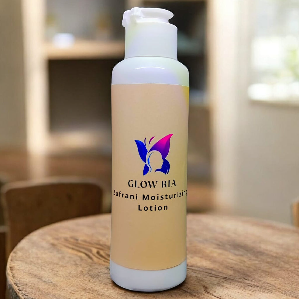 Glow Ria Zafrani Moisturizing Body Lotion �Deep Hydration & Natural Glow, 120 ml