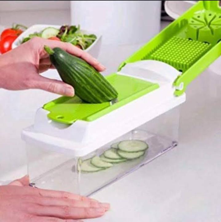 Nicer Dicer Plus 14-in-1 Green Kitchen Tool