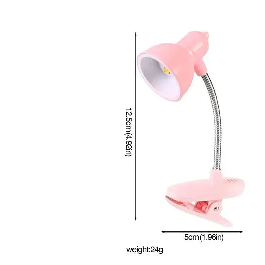 Mini Book Light with Clip �Portable LED Reading Lamp, Travel Bedroom Night Light with Eye Protection (Random Color)