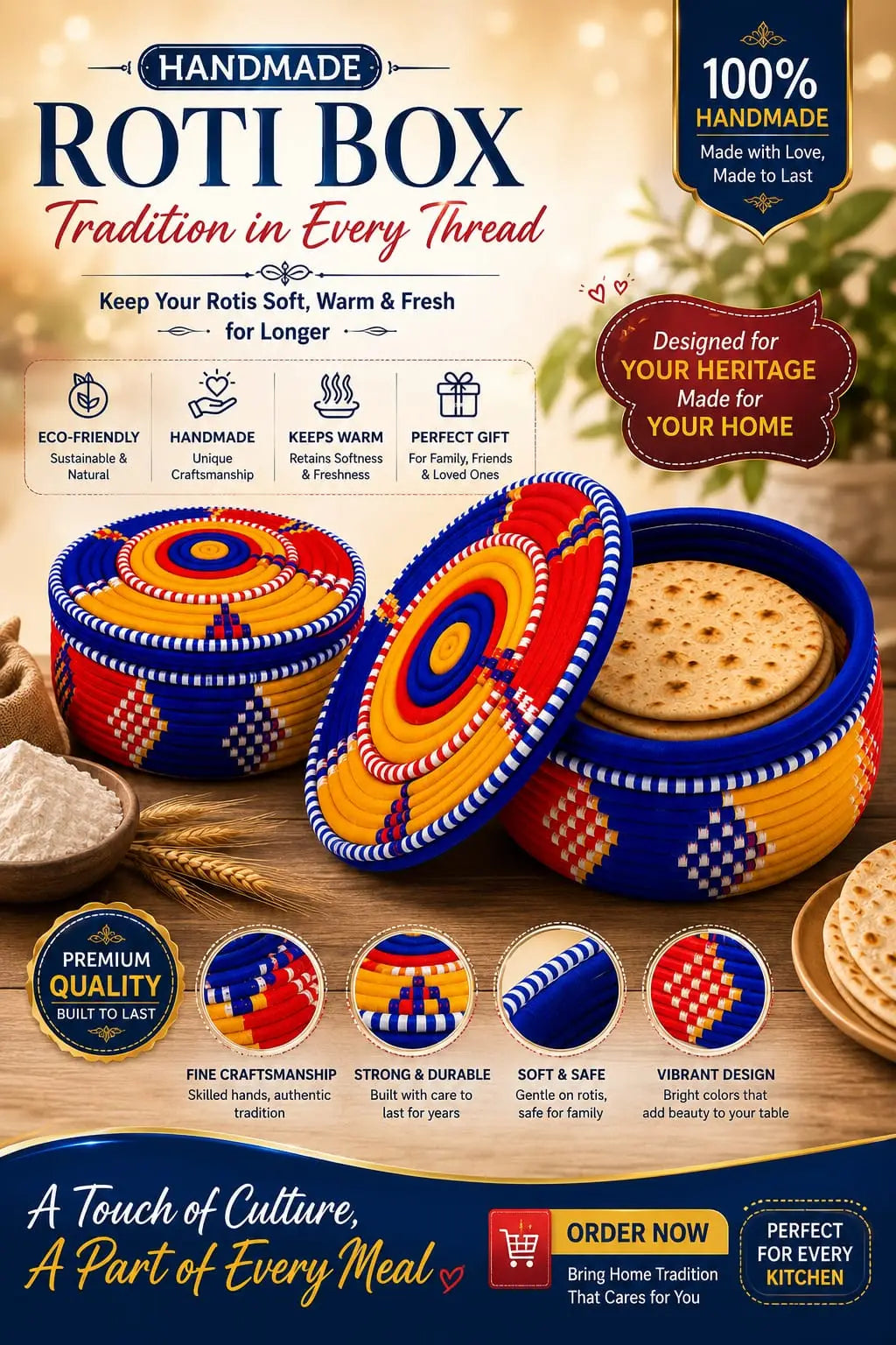 Heat-Resistant Materials For Use With Hot Pots And Pans Bread Basket