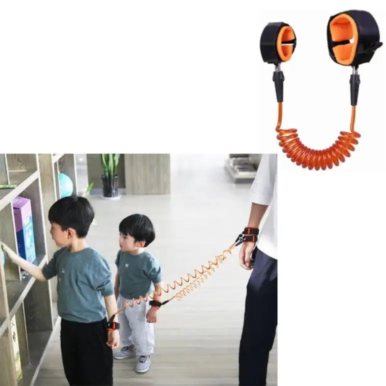 Baby Child Anti Lock Wrist Safety Hand Belt Band For Travelling Purpose,safe Secure (random Color)