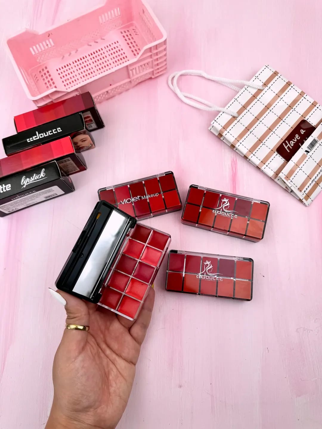 10 in 1 Lipstick & Blush Palette – photo 4