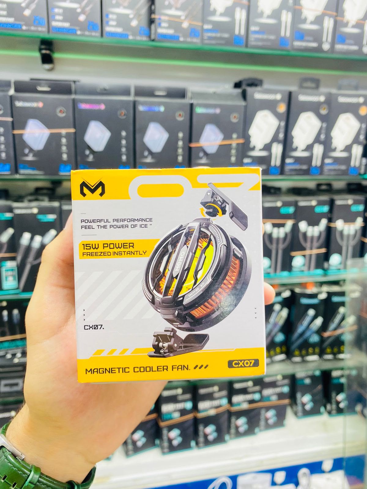 MEMO CX07 15W Magnetic Cooler Fan for