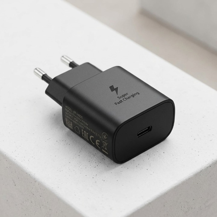 Samsung 25w Super Fast Adapter - High Speed Wall Charger Block For Efficient Rapid Charging