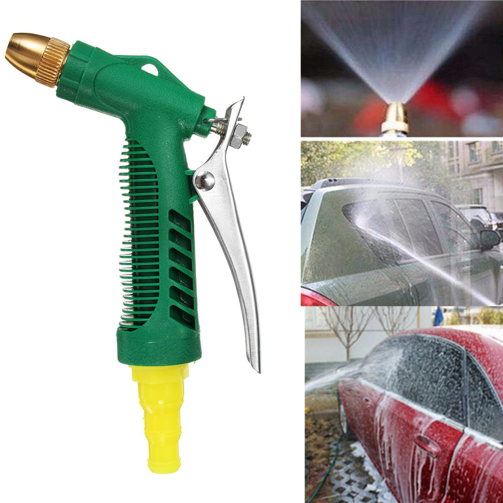 Brass Water Pressure Spray Gun Nozzle �Heavy Duty Alloy Body with Ergonomic Grip