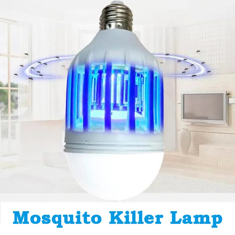 Mosquito Killer Bulb �2-in-1 UV Mosquito Killer & Energy-Saving LED Light