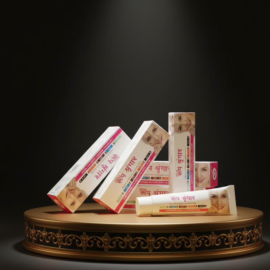 Roop Shingar Beauty Cream �5 in 1 Lightning Radiance & Natural Glow Formula (Made in India)
