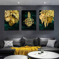 3 Pc Phototiles Wall Art Set | Elegant Self-Adhesive | Premium Quality Smooth Finish | Size 8x11