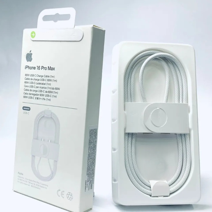 Apple USB-C 60W Fast Charging Cable (1m) �High-Speed Power