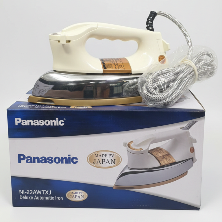 Panasonic Style Deluxe Automatic Electric Iron �Heavy Weight | Non-Stick Soleplate