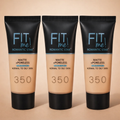 Fit Me! Romantic Star Matte + Poreless Liquid Foundation (Shade 350) �Oil-Controlling, Pore-Blurring Long-Wear Foundation for Normal to Oily Skin