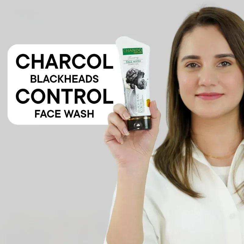 CHANDO Naturals Foaming Face Wash Charcoal �Deep Cleansing & Blackhead Control