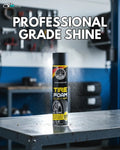 Tire Foam Cleaner �Clean, Shine and Protect | THREE GUYS | German Engineered (650ML)
