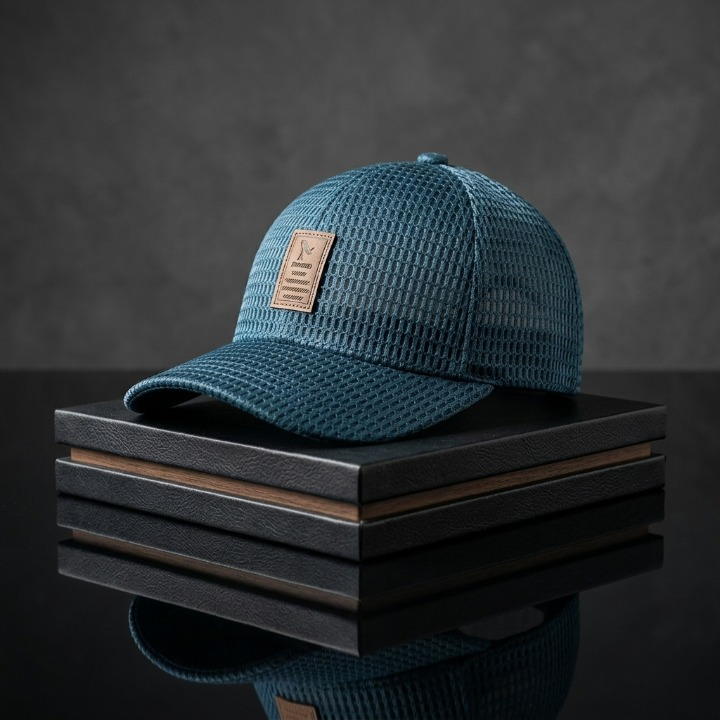 Mesh Breathable Baseball Cap �Lightweight Summer Sun Hat (Jali Material)