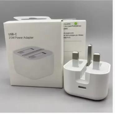 20W PD Type C Adapter 3 Pin US Plug Fast Iphone Charger High Speed Charging Solution (Without Cable)