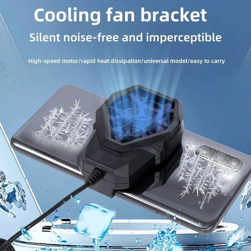 Portable Mobile Phone Quiet Cooling Fan Heat