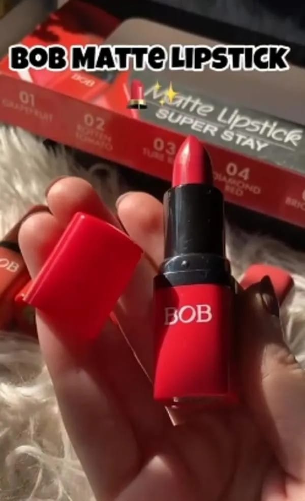 6 Pcs Bob Matte Lipstick Super Stay – photo 5