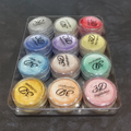 Professional 3D Highlighter 12 Color Palette �Trendy Creamy Shimmer Kit With Pressed Powder Shades �Shiny Makeup Cosmetic Palette Box For Radiant Glow