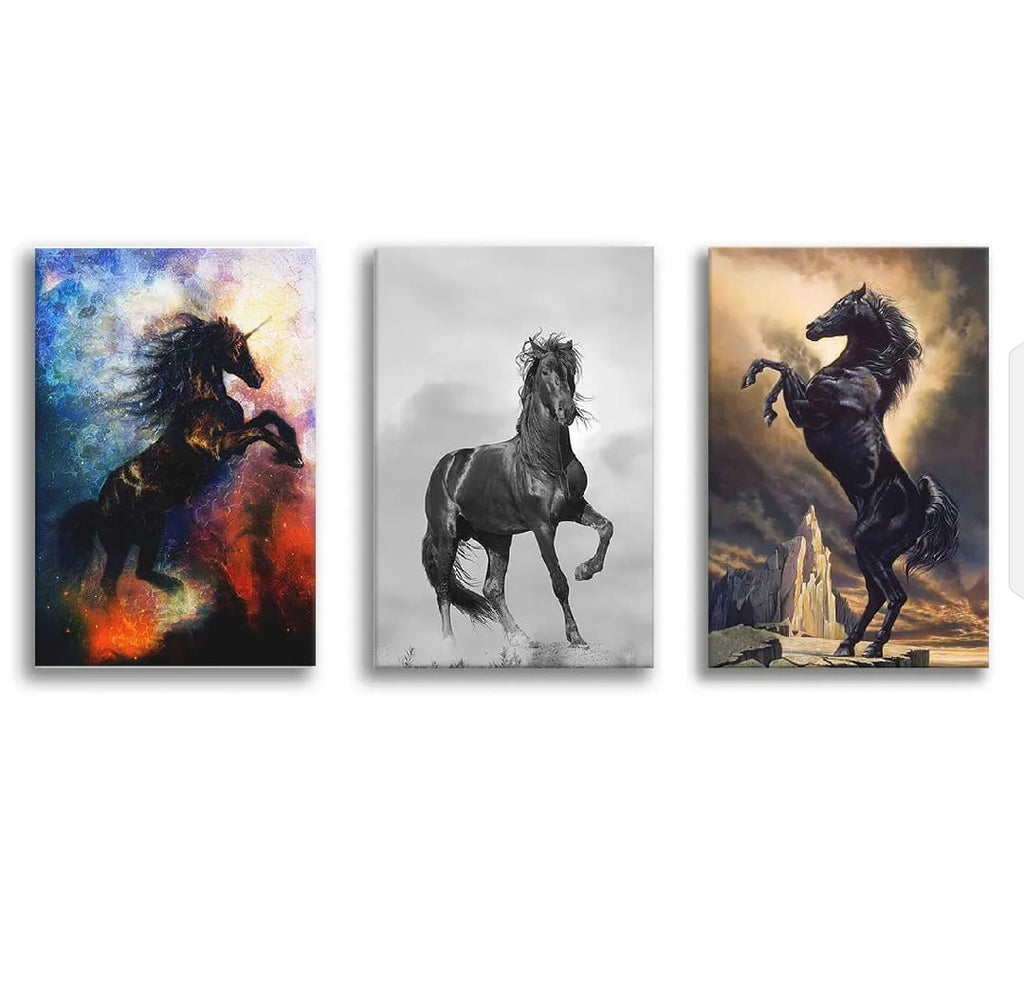 3Pcs Home Decor Photo Tiles Elegant Design Compact Build Perfect Choice For Home Office And Gift Use