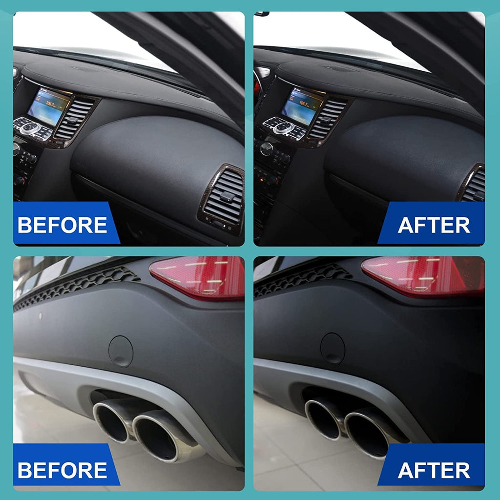 Ouhue Plastic Refreshing Nano Coating �Advanced Car Interior And Exterior Plastic Restorer For A Like-New Shine And Long-Lasting Protection
