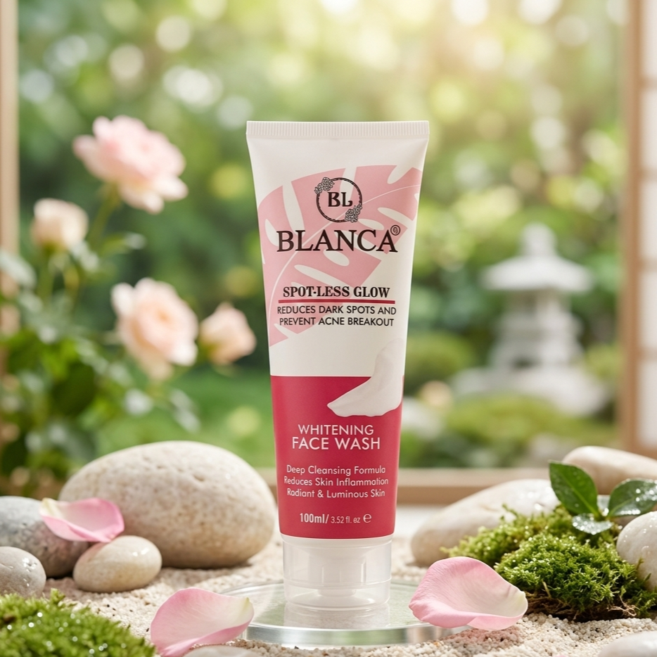 Blanca Spotless Glow Face Wash 100ml Gentle Cleanser For Bright Clear And Radiant Skin