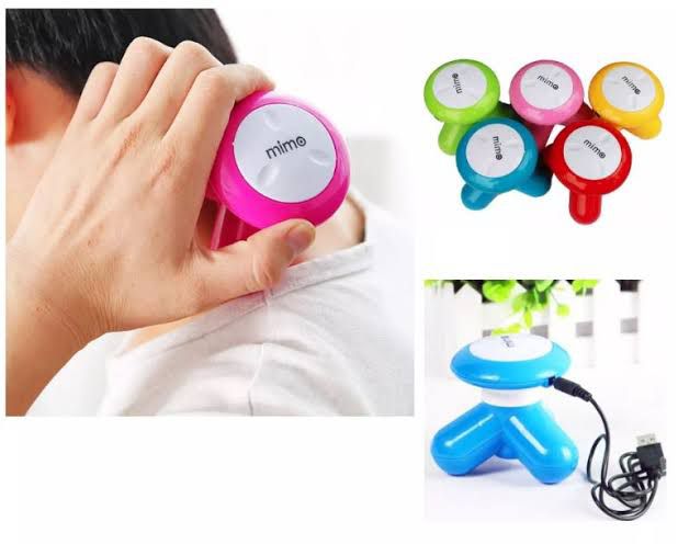 Mimo Mini Electric Full Body Massager �Model-XY3199 �Portable Vibrating Massage Tool for Muscle Relief and Blood Circulation