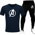 Round neck, half-sleeve casual T-shirt with matching trouser. Trendy, comfortable aur gym, jogging aur daily wear ke liye perfect choice -BLACK- M