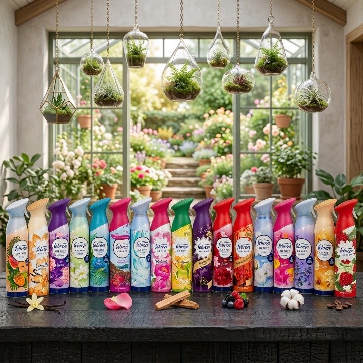 Febreze Air Freshener / Air Mist �48 Hr Long Lasting Fragrance Spray (Random Color)