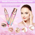 2-in-1 Electric Eyebrow Trimmer and Facial Hair Shaver for Women �Rechargeable Precision Hair Remover