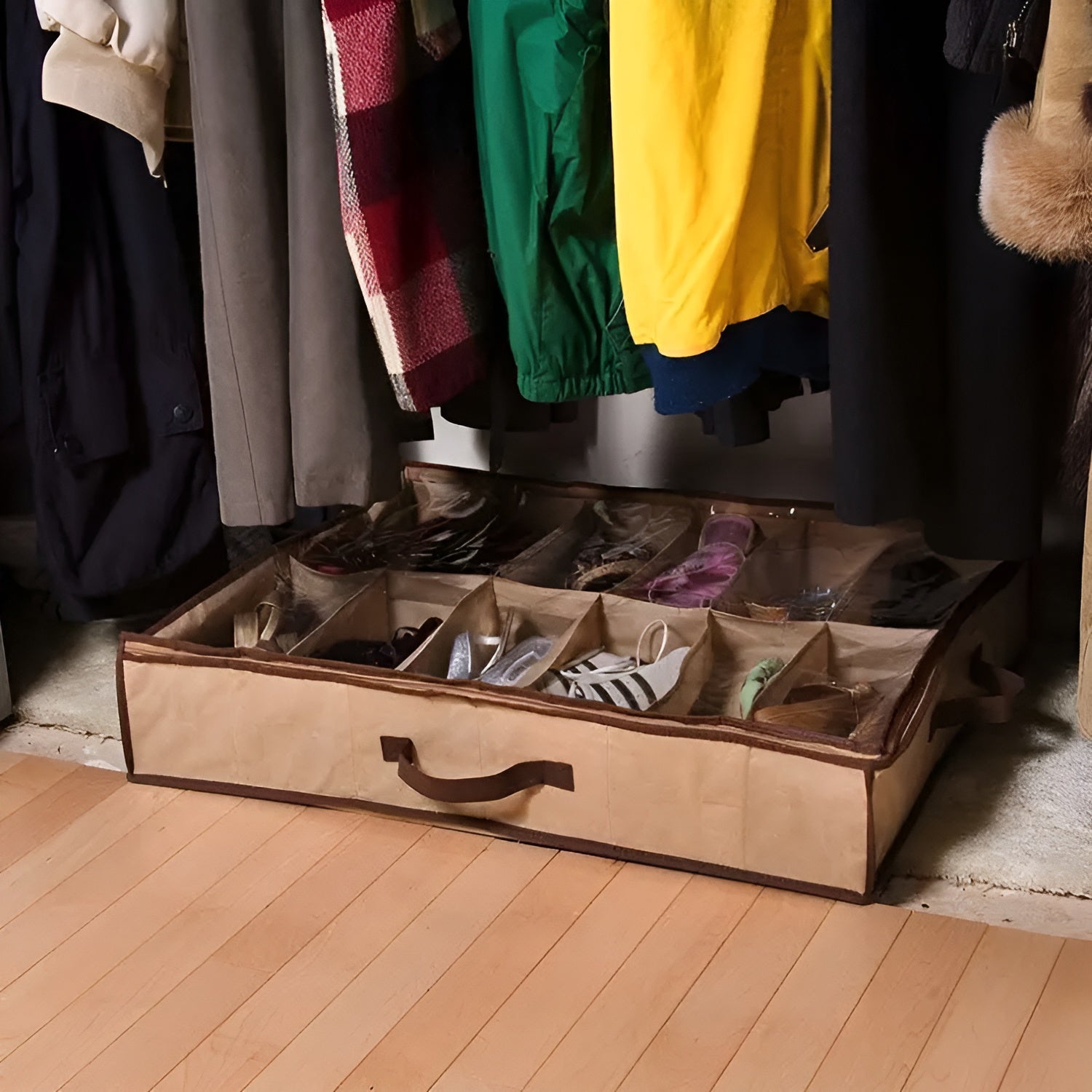 Shoe Organizer Closet/Under Bed Storage