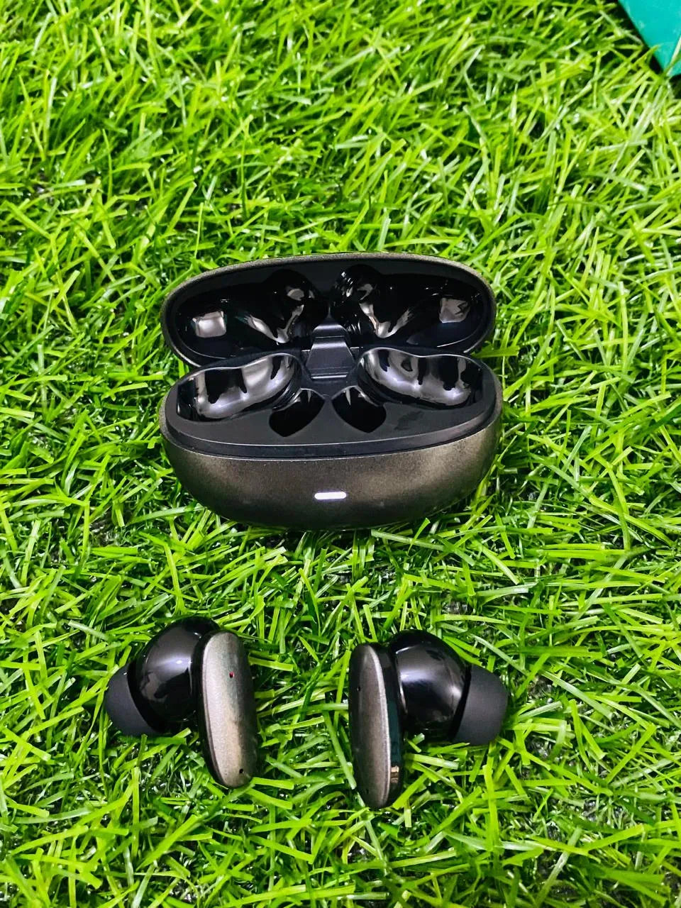 InTouch INT-W03 Wireless Bluetooth Earbuds �ANC + ENC, Long Battery Life, High-Quality Sound, Perfect for PUBG Gaming