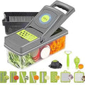 Premium 16-in-1 Multifunctional Vegetable Chopper & Slicer with