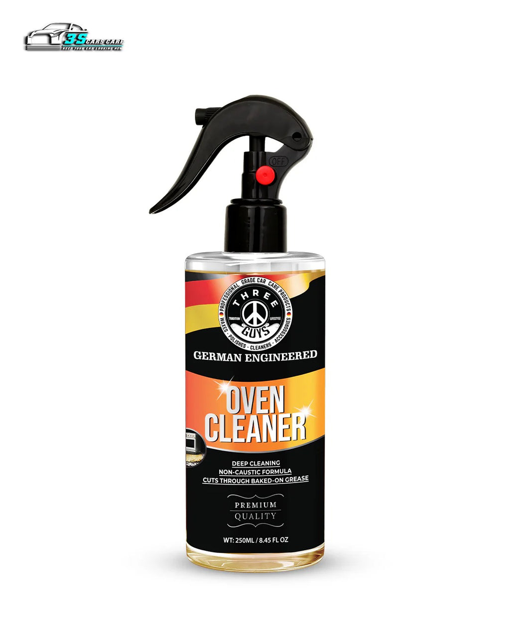Oven Cleaner �Heavy-Duty Grease & Spill Remover | THREE GUYS - German Engineered (250)
