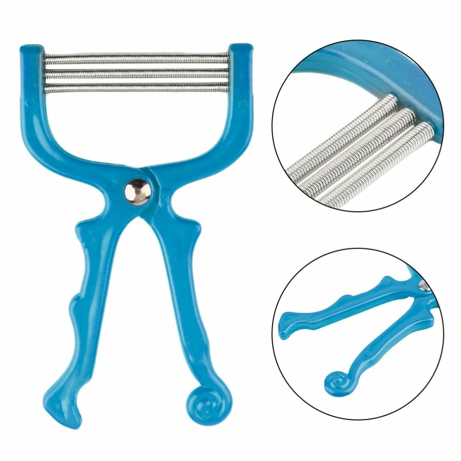 Face Hair Remover Epilator �Handheld Spring Face EpiRoller for Quick & Gentle Facial Hair Removal