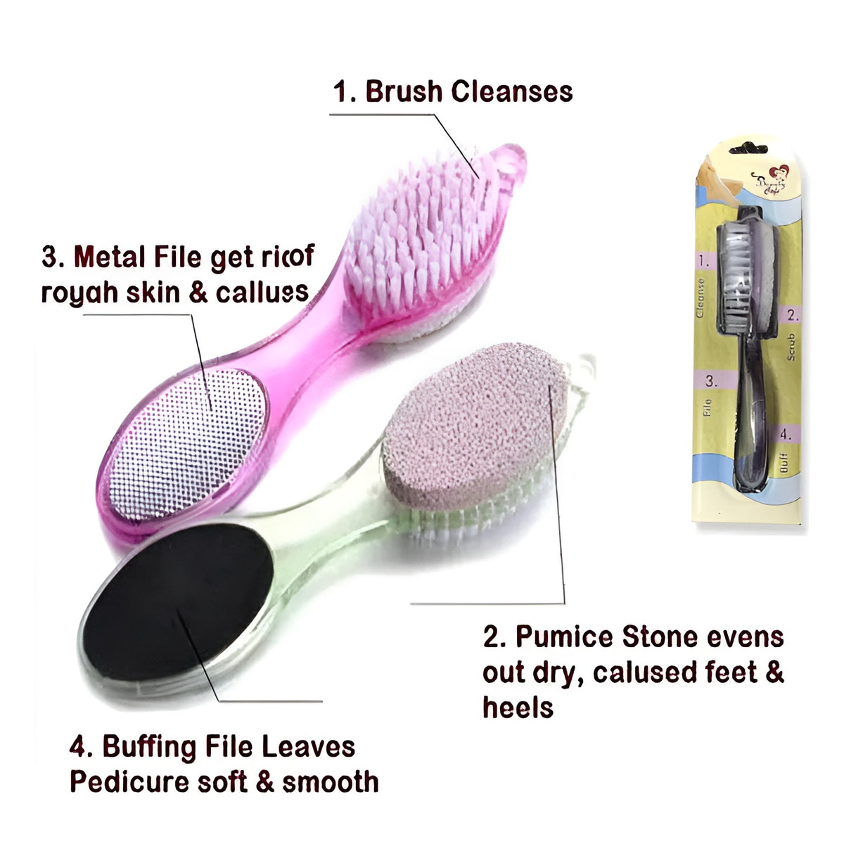 4 In 1 Foot Scrubber – photo 5