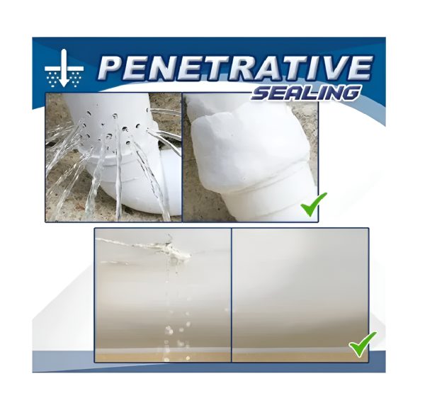 Hydra Waterproof Agent | Super Strong Invisible Waterproof Anti-leakage Agent | Instant Repair Waterproof Anti-leakage Agent with brush - 250g