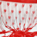 Red Heart Wire String Blinds Curtain - pack of 1