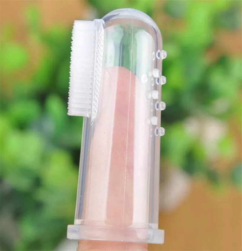 Baby Finger Toothbrush Silicon Toothbrush+Box Children Teeth – photo 4