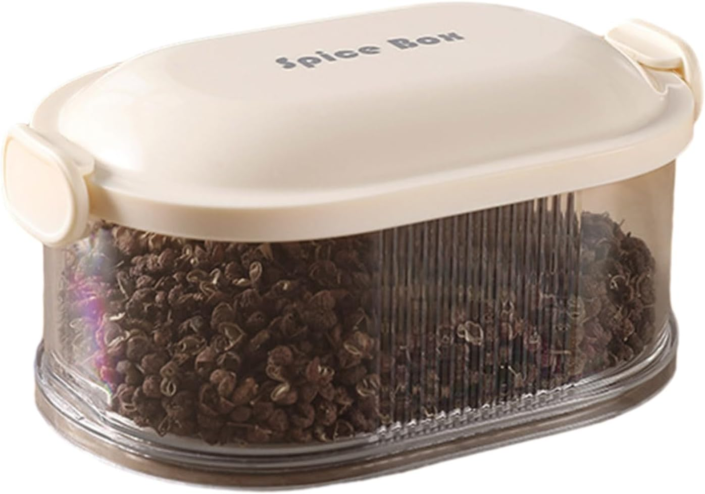 4 Layers Multi-Layered Seasoning Spice Storage Box, Seasoning Storage Box, Multi Tableware Set Accessories for Outdoor BBQ Picnic (random color)
