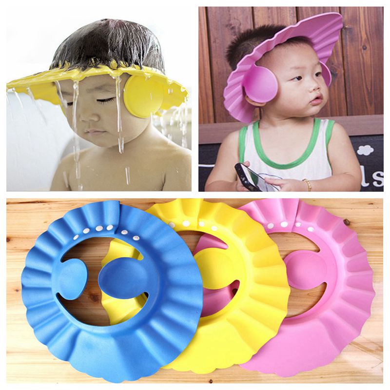 Baby Shower Cap With Ear Protector – photo 1