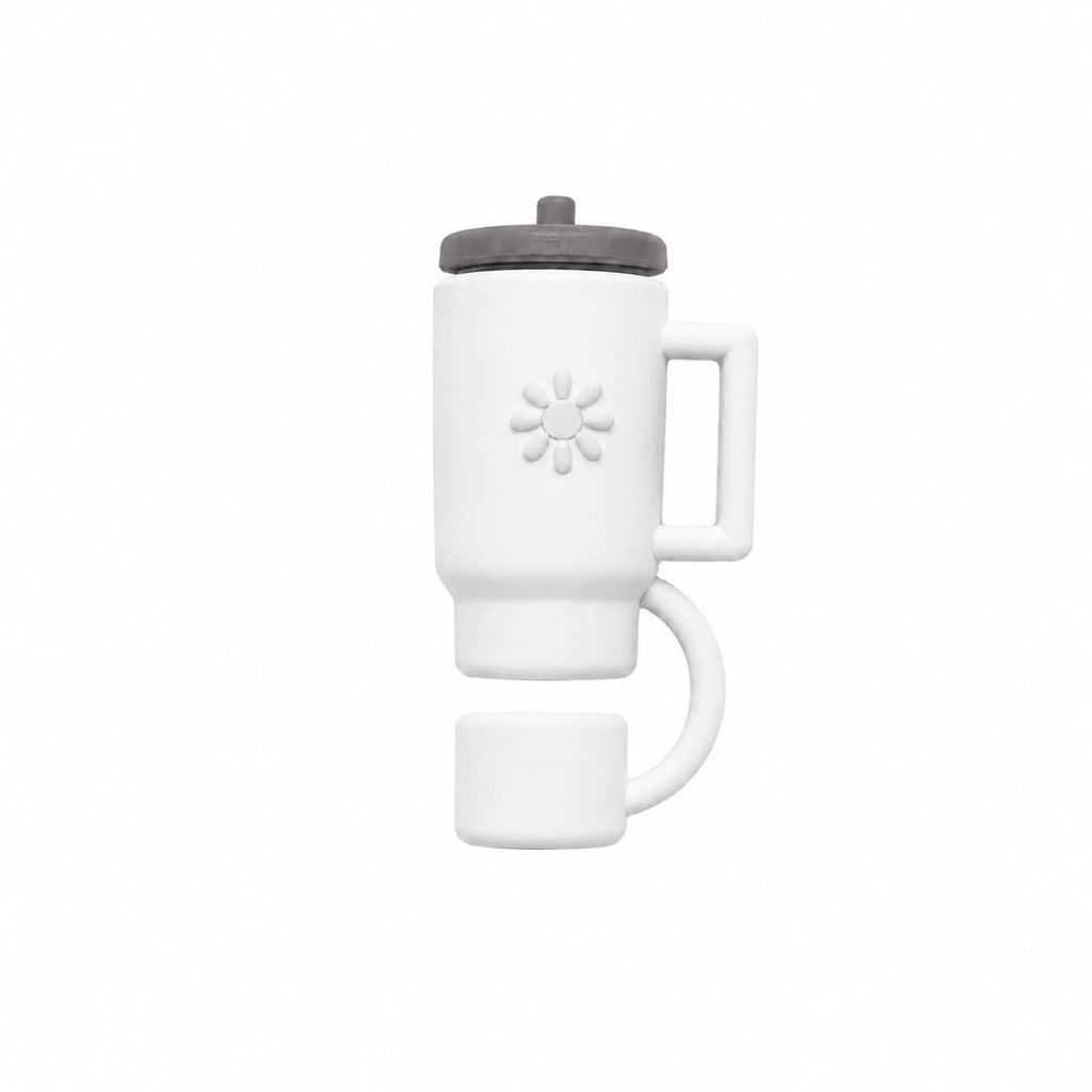 Silicone Stopper Compatible with 40oz Tumbler | Spill-Resistant Straw Cover | Random Color
