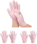 (1 Pair) Moisturizing Glove Set, Silicone Gel Spa Gloves For Dry Cracked Skin