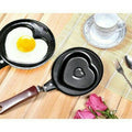 Creative Mini Nonstick Egg Frying Pan �Heart, Flower, Star & Fruit Shaped Egg Mold (Random Design)
