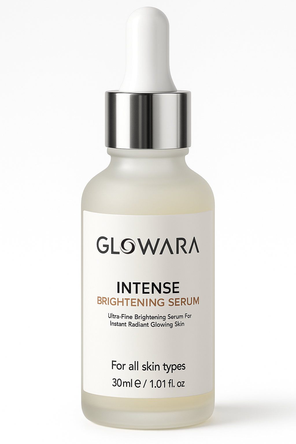 Glowara Intense Brightening Serum �With Alpha Arbutin, Ferulic Acid & Vitamin C for Radiant, Even-Toned & Youthful Skin