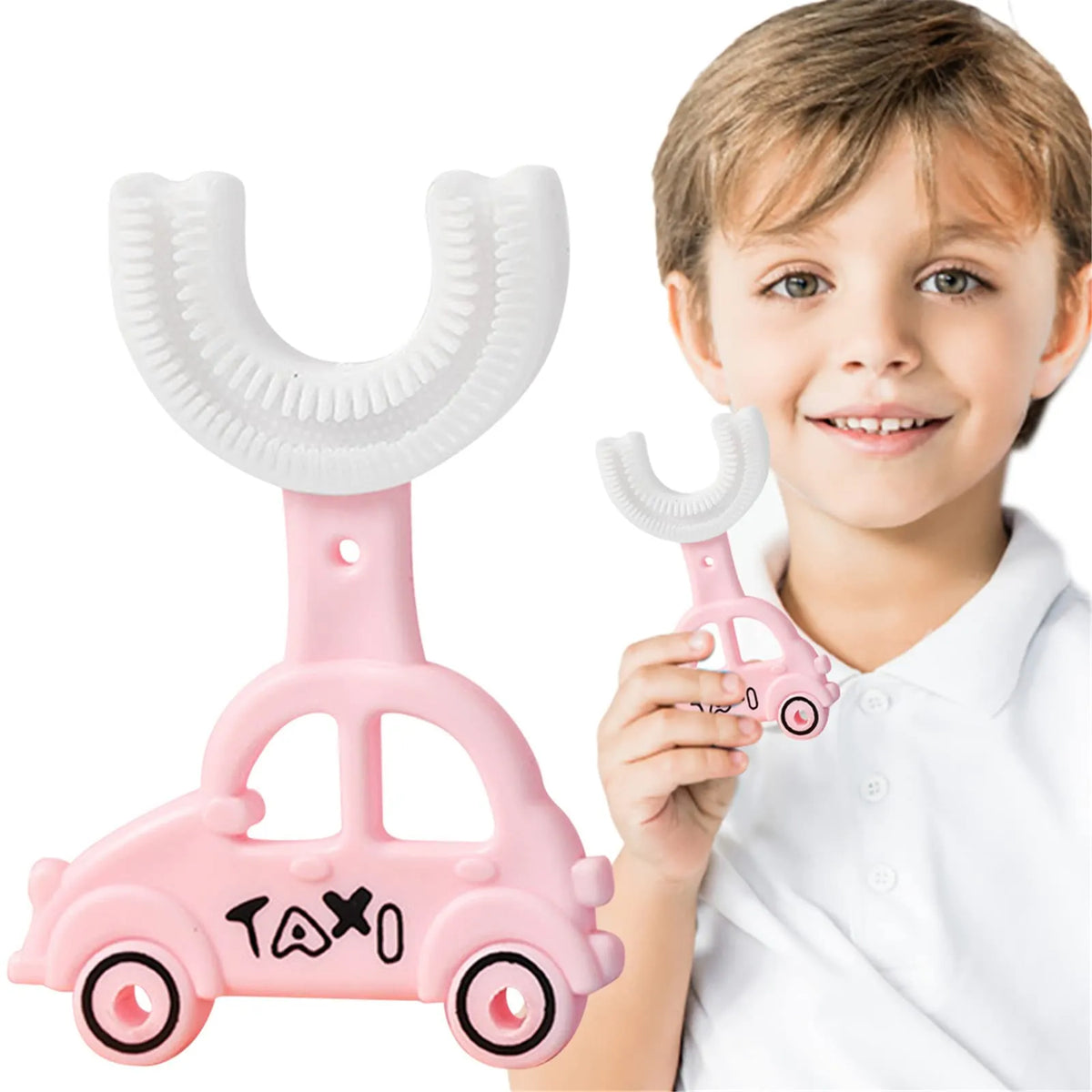 Silicon Toothbrush taxi design Portable Hand-Held Shaped – photo 1