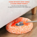360? Rotating Microfiber Mop | Extendable Handle Telescopic Floor Cleaning Mop | Sunflower Round Mop For Home, Office And Car Screen