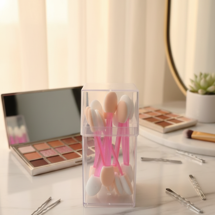 10 Pcs Eyeshadow Blending Brushes Set Abs – photo 1