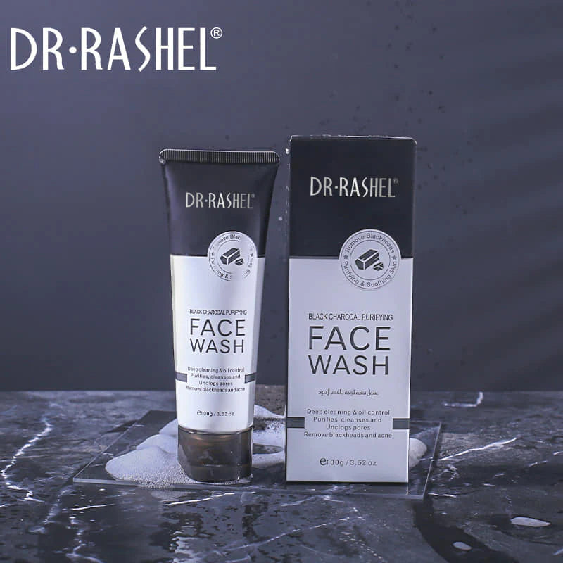 Dr.Rashel Black Charcoal Purifying Face Wash – photo 2