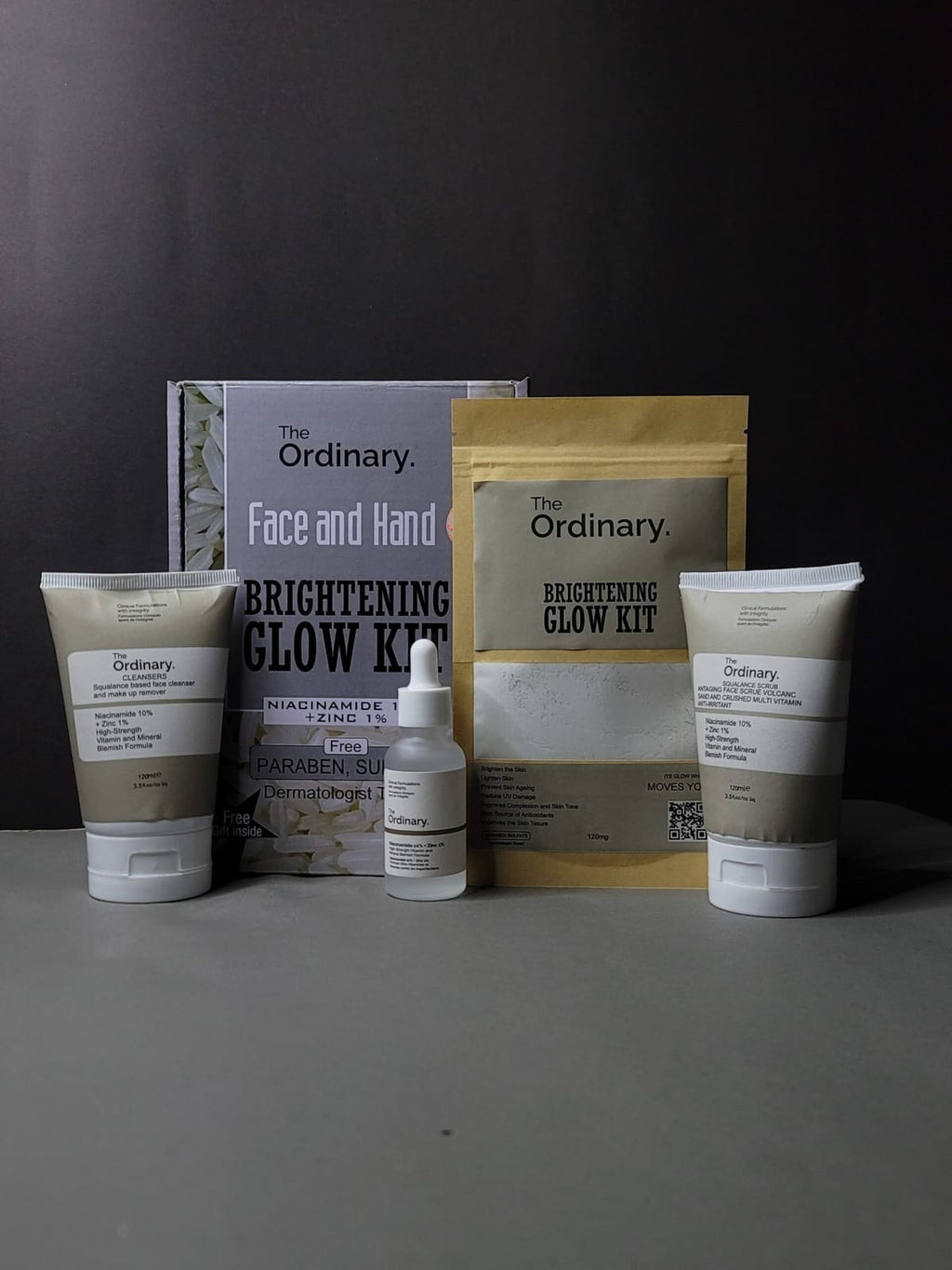 The Ordinary Glow Kit for Face & Hands �Brightening & Radiance Skincare Set