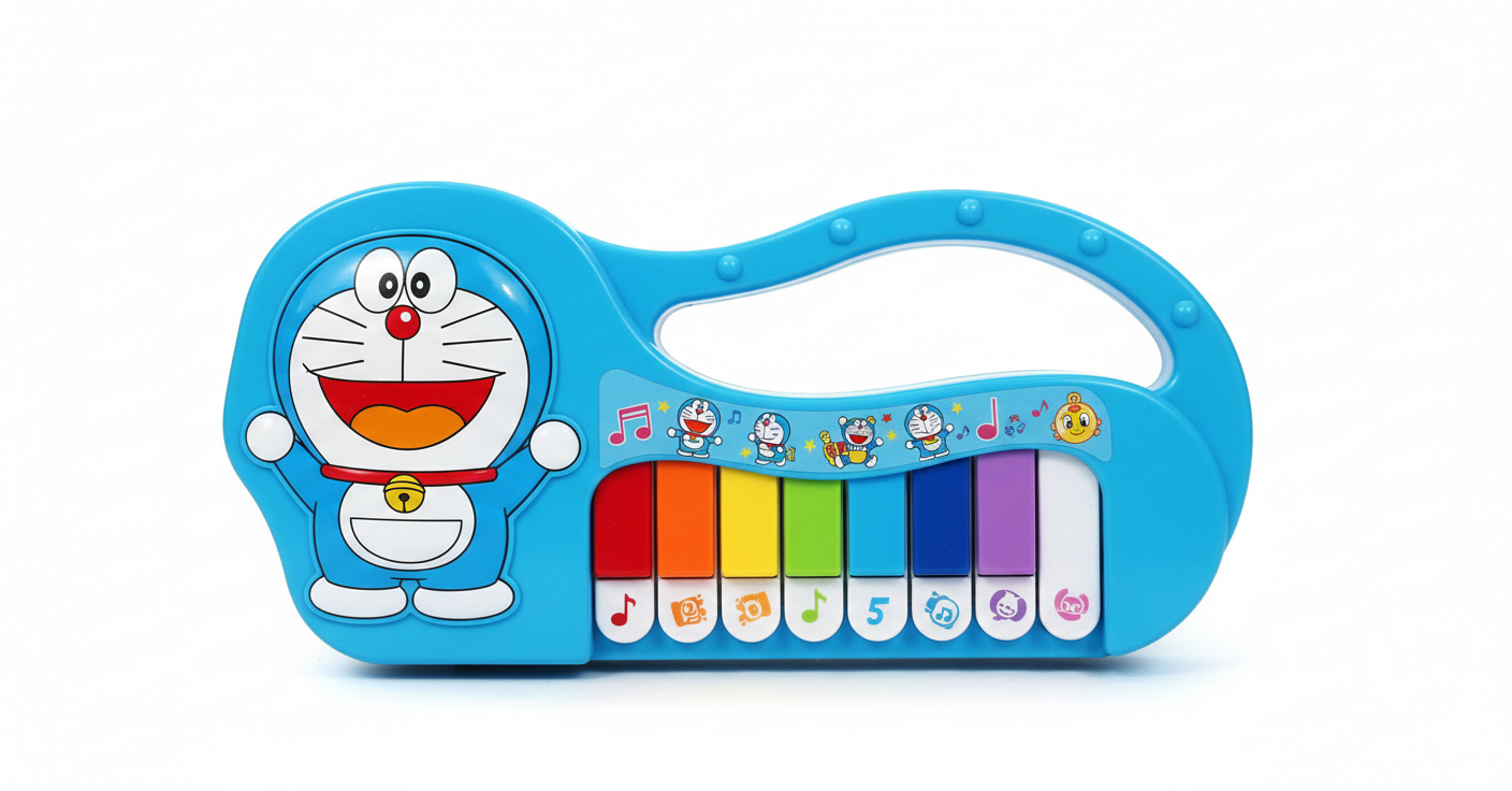Doraemon Musical Piano for Kids �Fun & Educational Piano Toy for Babies & Toddlers